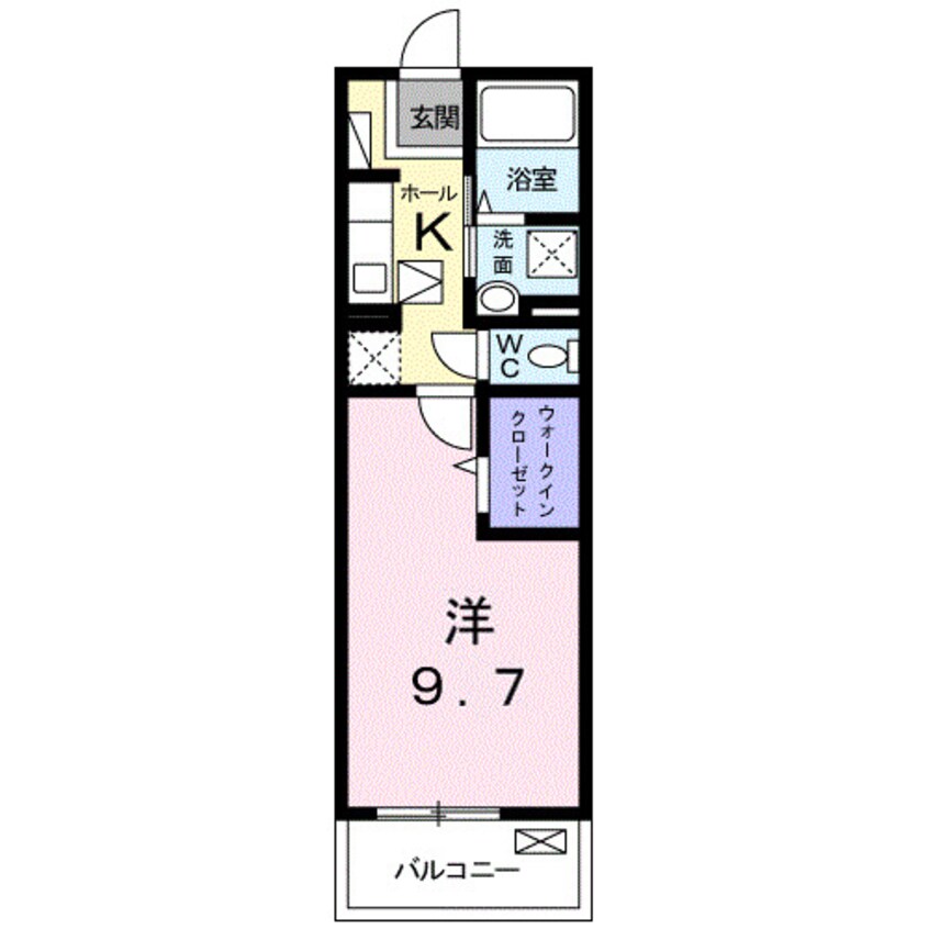 間取図 きのくに線・紀勢本線/宮前駅 徒歩4分 1階 築8年