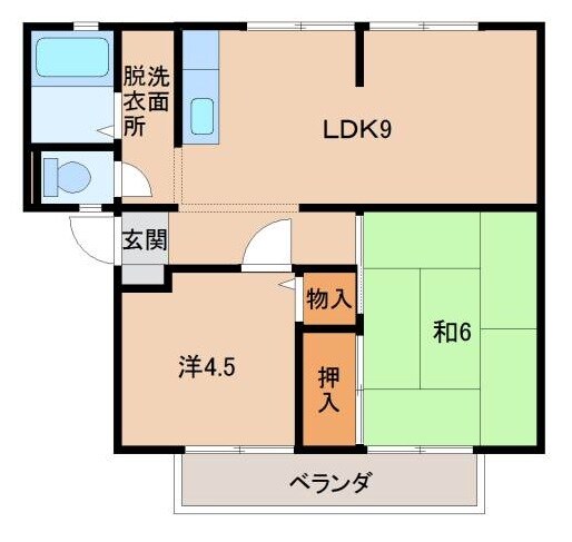 間取り図 ウインディア小倉