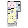 阪和線・羽衣線/紀伊駅 徒歩22分 1階 築18年 1LDKの間取り