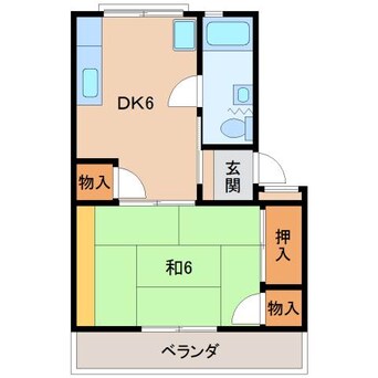 間取図 太田団地 A棟