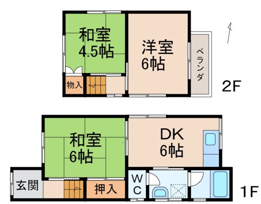 間取図 一戸建15913