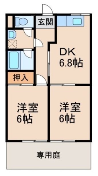 間取図 グリーンフル中浜