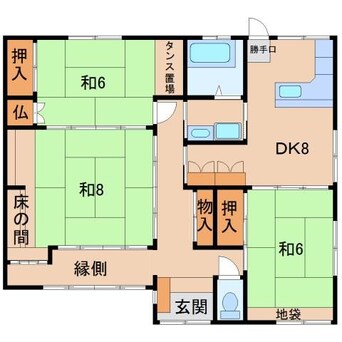 間取図 一戸建７２４２