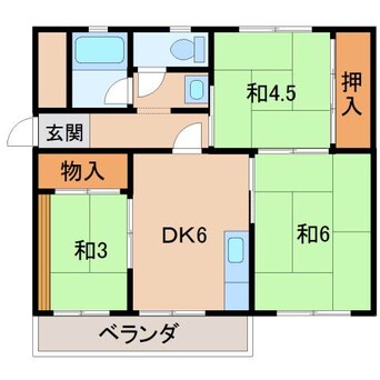 間取図 グリーンマンションⅠ