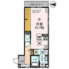 D-ROOM杉ノ馬場 1Rの間取り