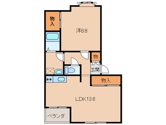 間取図 ウィンド・ヴィレッジⅡ