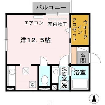 間取図 和歌山電鉄貴志川線/神前駅 徒歩5分 1階 築16年