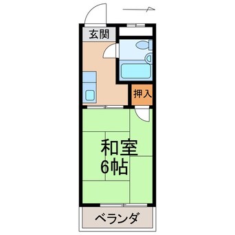 間取図 グランセオ黒田Ⅱ