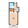 ＰiＰiハウス有本 1Kの間取り