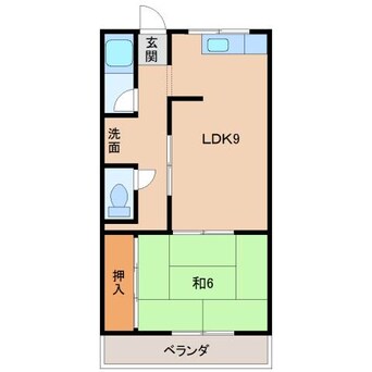 間取図 林マンション