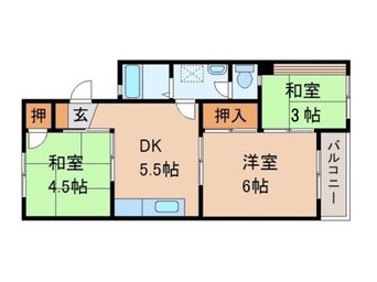 間取図 メゾンクルール