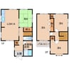 一戸建6574 4LDKの間取り