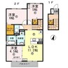 プラージュ 3LDKの間取り
