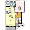 岩出ヒルズⅡ 1LDKの間取り