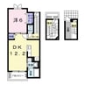 ダンデリオン　Ⅰ 1LDKの間取り