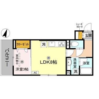 間取図 ピオーネ荘