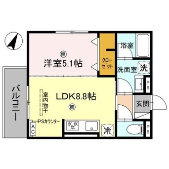 間取図 ピオーネ荘