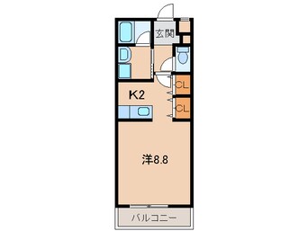 間取図 Ｍ ディアマンテ