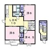 和歌山線/田井ノ瀬駅 徒歩27分 2階 築22年 3LDKの間取り