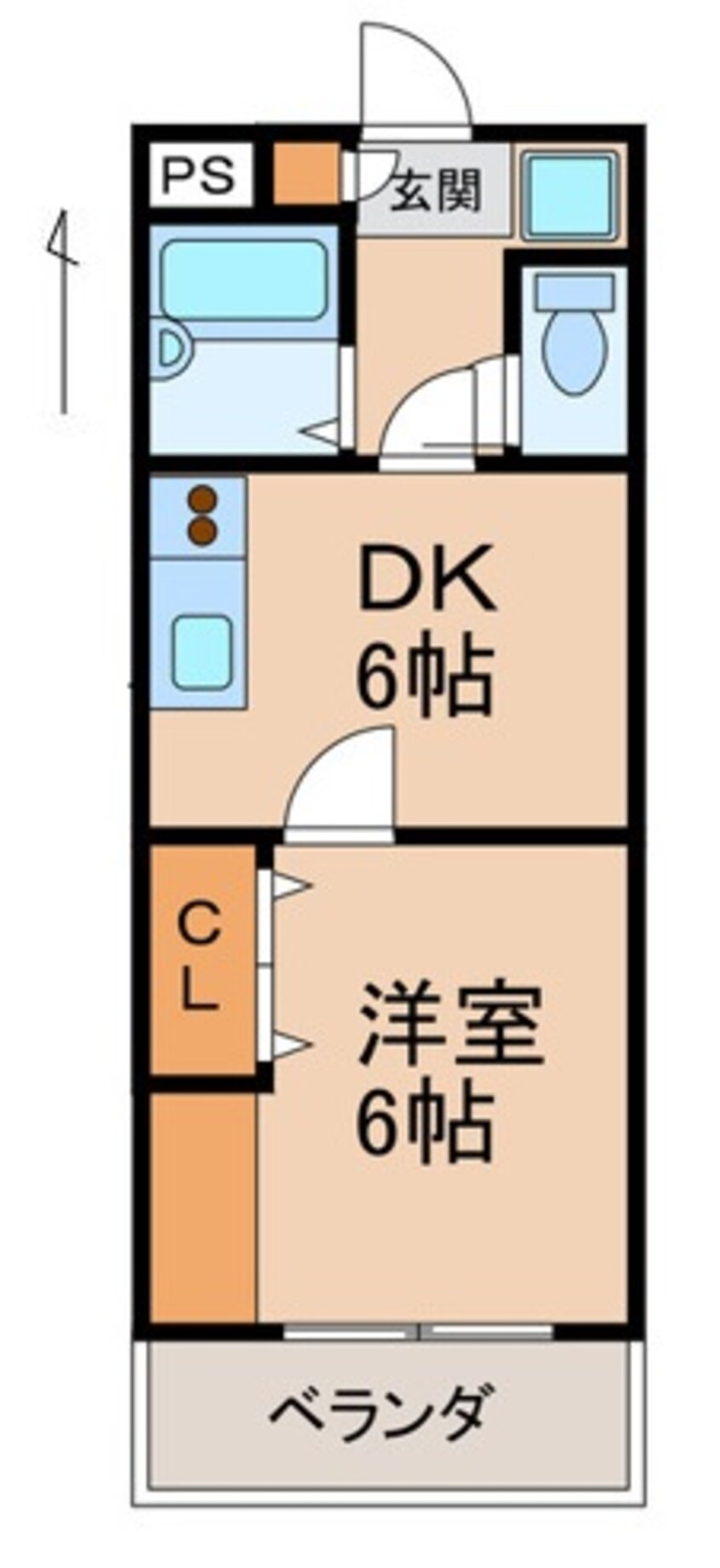 間取図 ロイヤルハイツ