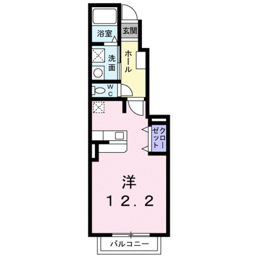間取図 ラゴーア・アネシス　Ⅰ