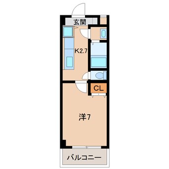 間取図 カーサ ベルカント