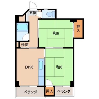 間取図 コーポひかり