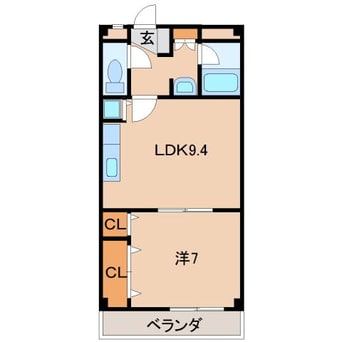 間取図 グリーンフル昇