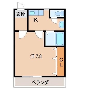 間取図 西マンション