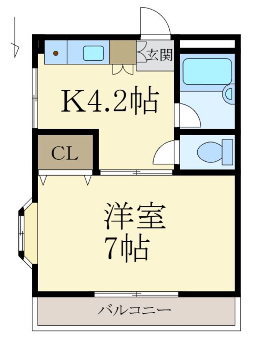 間取図 サン・パレス