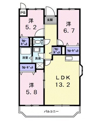 間取図 ランデックス恵
