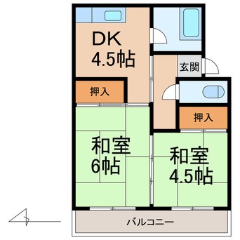 間取図 増田マンション