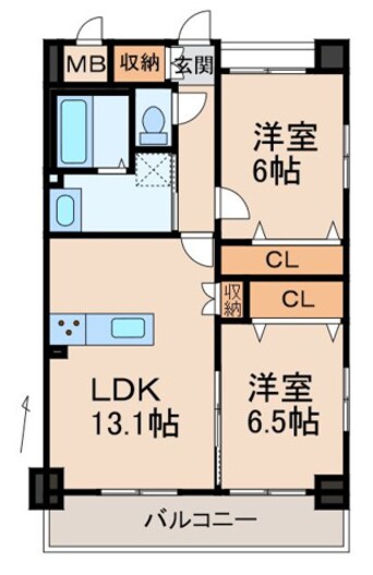 間取図 ノイエ・スード