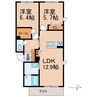 和歌山電鉄貴志川線/日前宮駅 徒歩7分 1階 築4年 2LDKの間取り