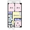 阪和線・羽衣線/和歌山駅 徒歩5分 3階 築29年 3DKの間取り