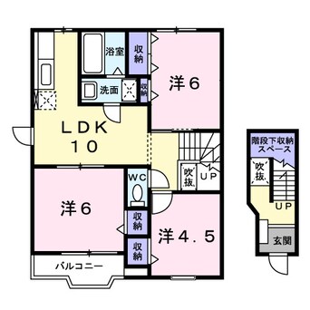 間取図 ブラウニーウッドⅢ