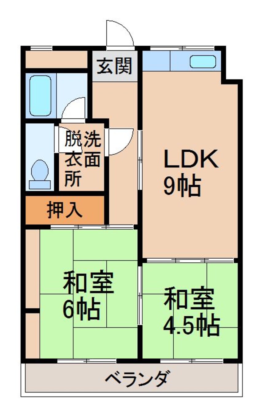 間取図 川端ビル