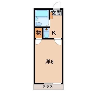 間取図 カーサＳＫ