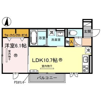 間取図 カルム アビタシオン北出島