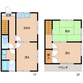 間取図 ハイツ千旦