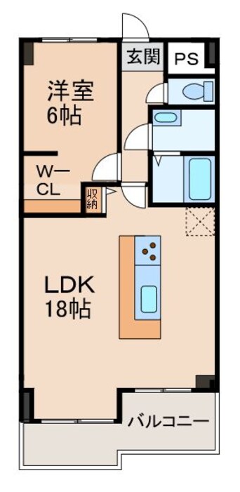 間取図 グランメール新生町