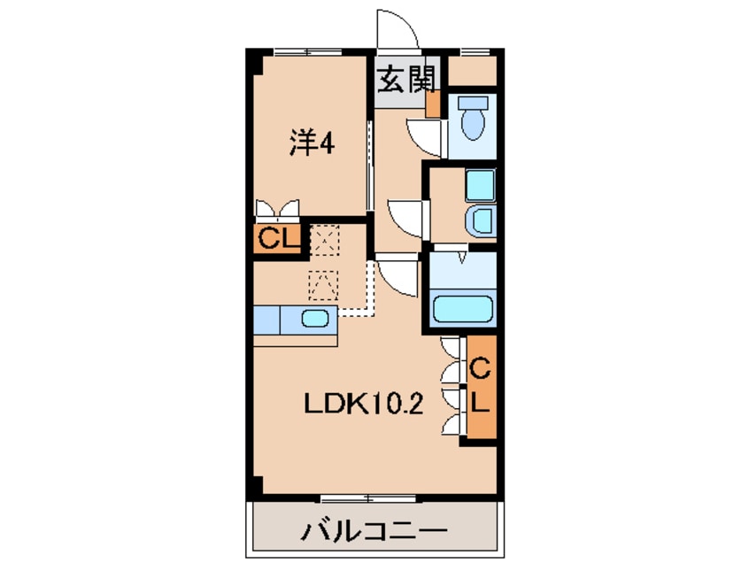 間取図 Sun Green Nakano