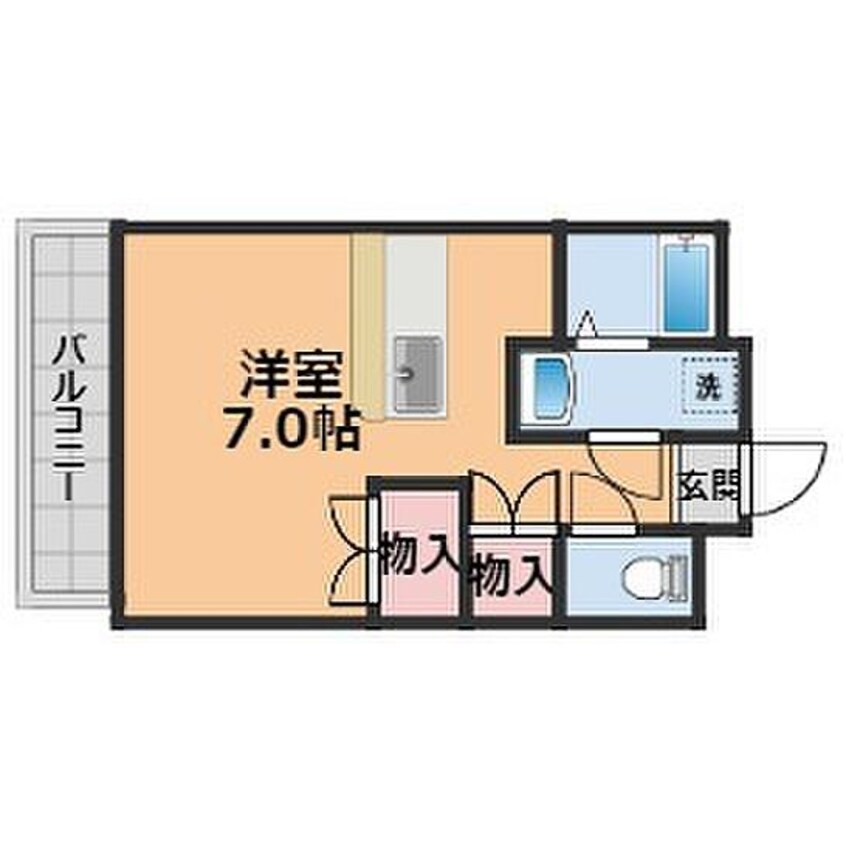 間取図 サンドリヨン