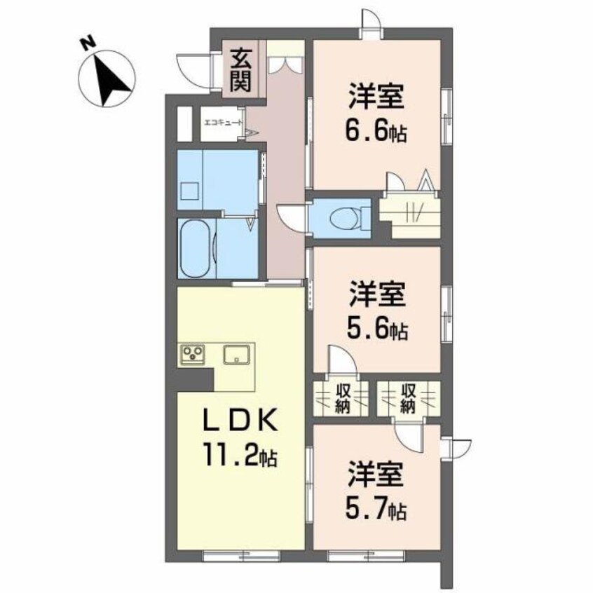 間取図 エテルナ・Ｍ
