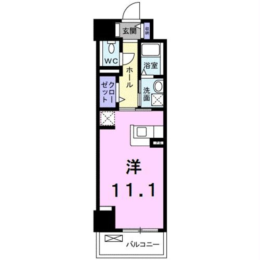 間取図 ユリウス湊町