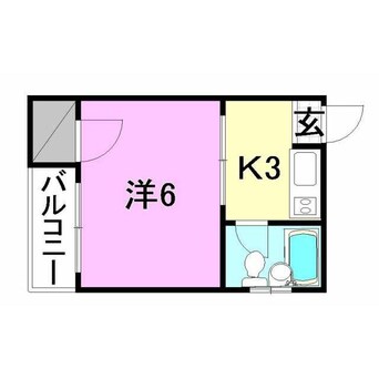 間取図 第二曙マンション