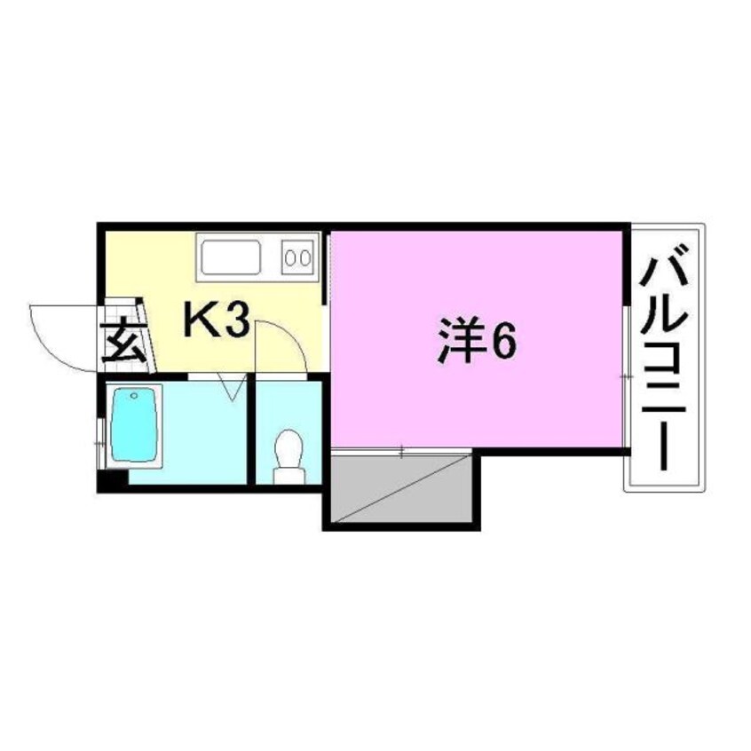 間取図 第一曙マンション