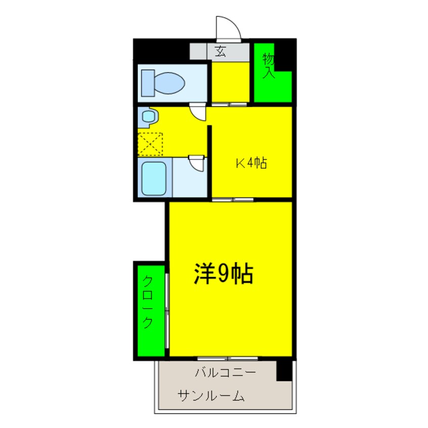 間取図 エンゼルコート古町