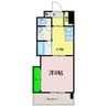 エンゼルコート古町 1Kの間取り