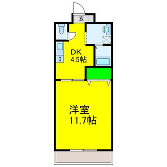 間取図 パラドールⅢ